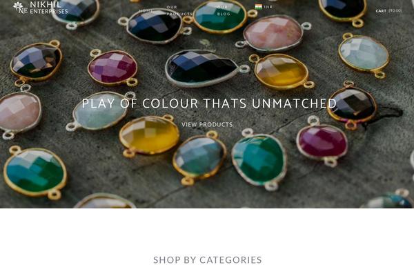 Depot theme site design template sample