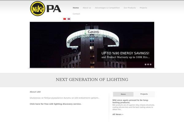 niki-pa.com site used Reflection