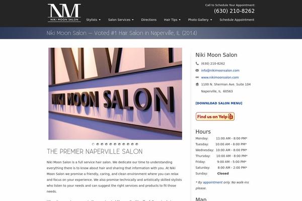 nikimoonsalon.com site used Striking