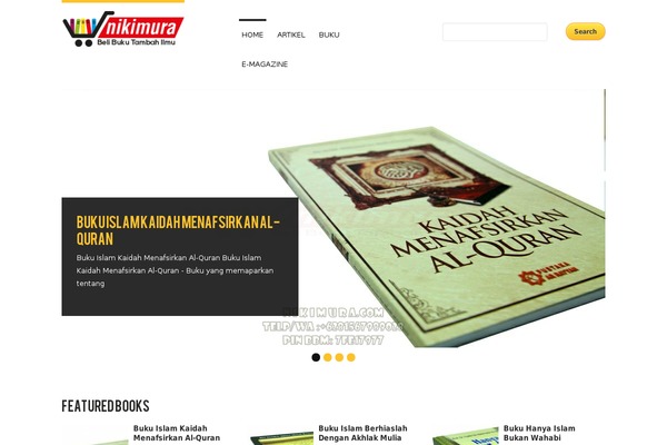 Eureka theme site design template sample