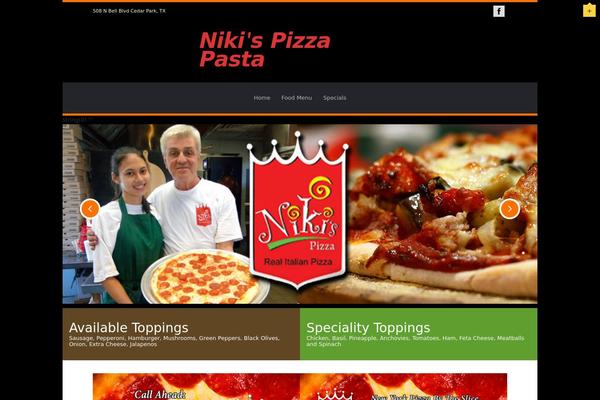 LinoFeast theme site design template sample