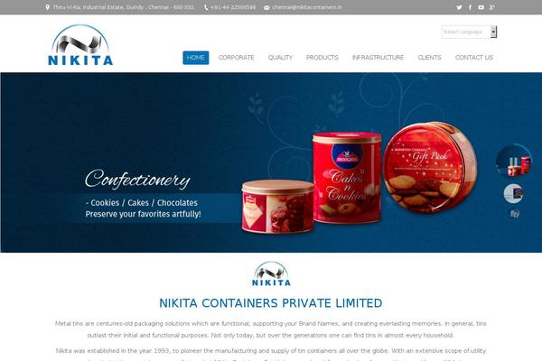 Site using Ditty News Ticker plugin