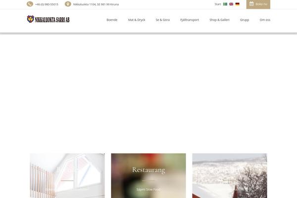 Site using Sohohotel-booking plugin