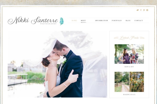 Lovely_ribbons theme site design template sample