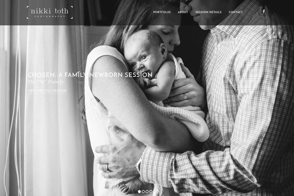 nikkitothphotography.com site used Starkers (Blank Theme)