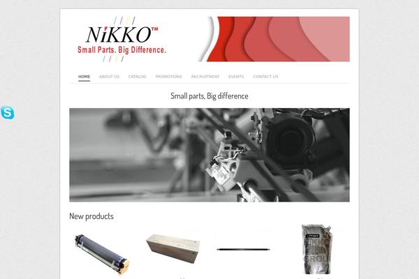 Propulsion theme site design template sample