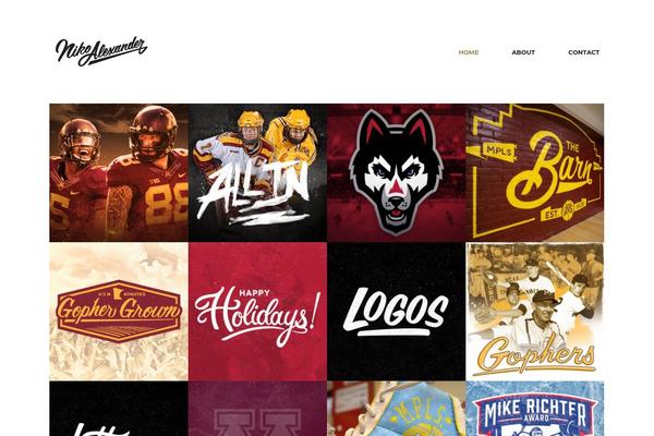 KON/CEPT theme site design template sample
