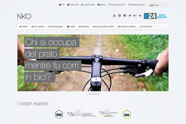 Nano3 theme site design template sample
