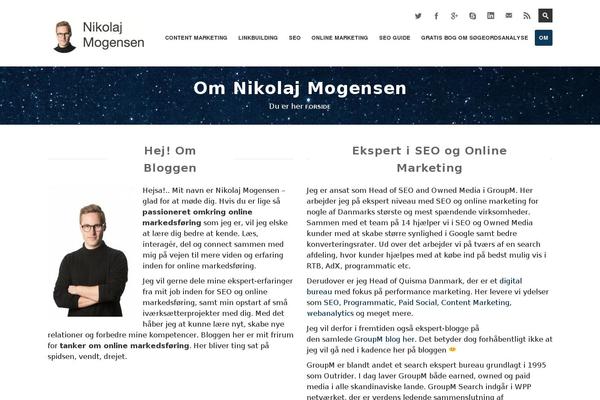 Kimmia theme site design template sample