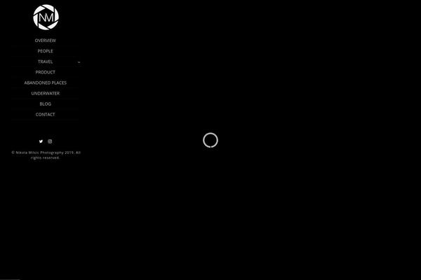 Refrakt theme site design template sample