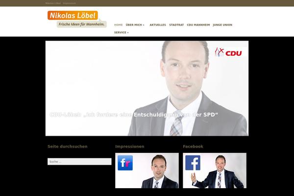Orion theme site design template sample