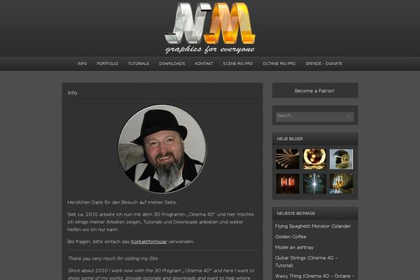 Photolux theme site design template sample