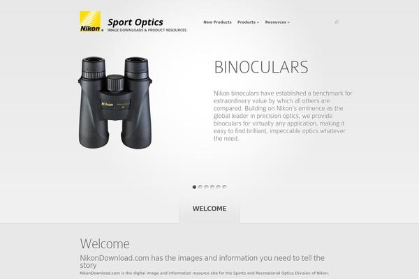 Nova theme site design template sample