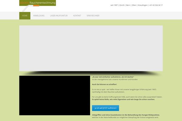 Site using Awesome Sticky Header by DevCanyon plugin