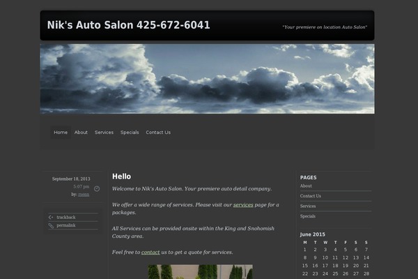 Grey Opaque theme site design template sample