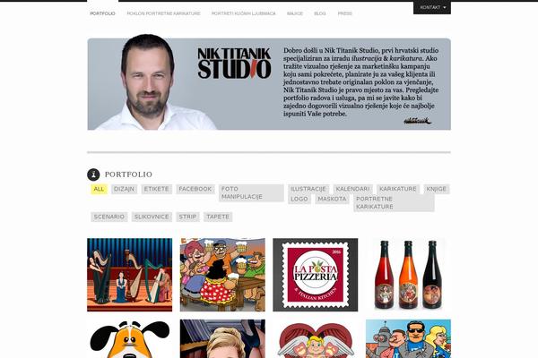Yin & Yang theme site design template sample