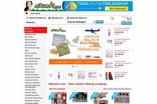 WP-Grosir theme site design template sample