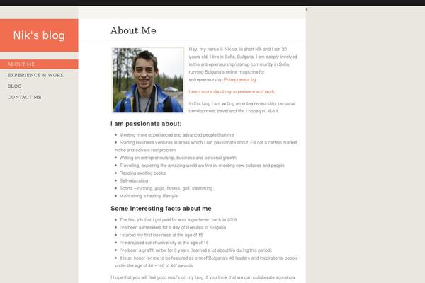 BonPress theme site design template sample