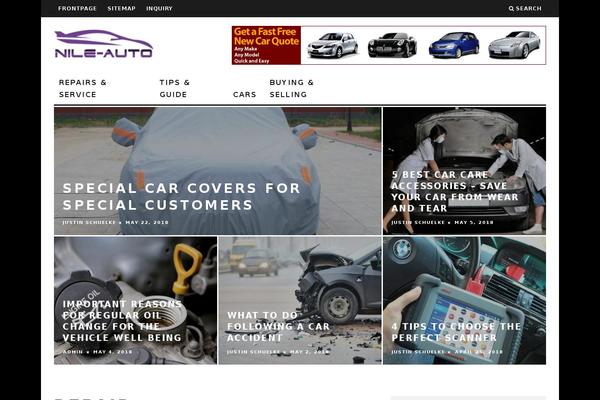15Zine theme site design template sample