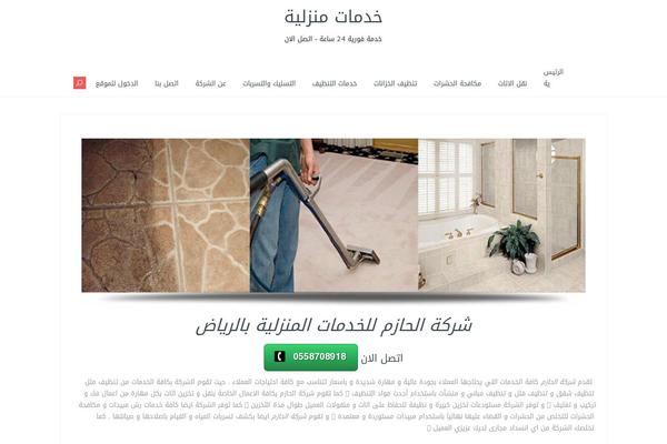 Ribbon Lite theme site design template sample