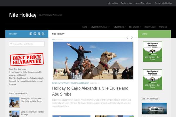 nileholiday.com site used Nileadventures