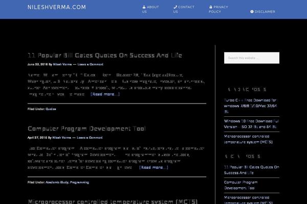 Eleven40 Pro theme site design template sample