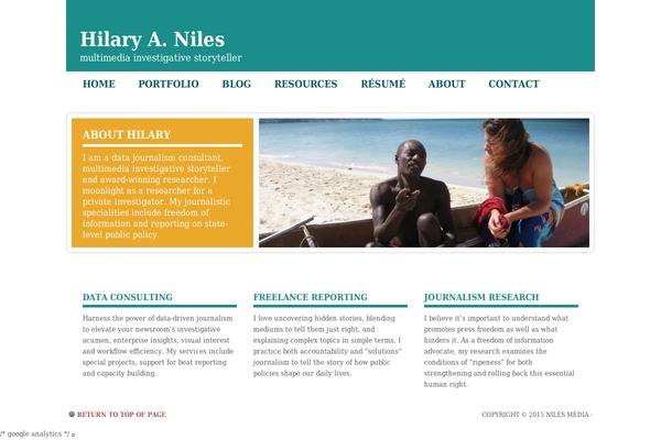 Neve theme site design template sample