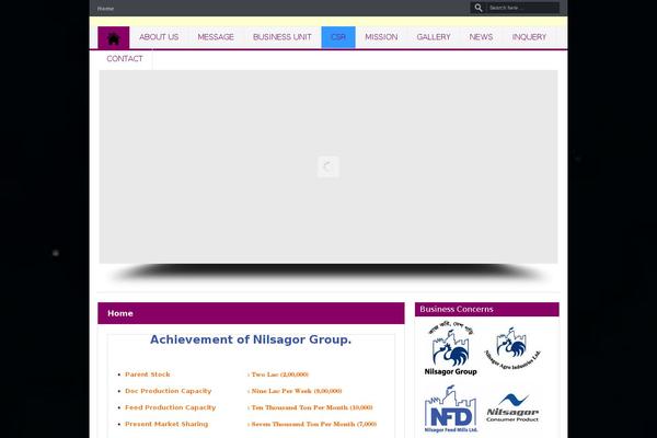 Site using Tiny Carousel Horizontal Slider plugin