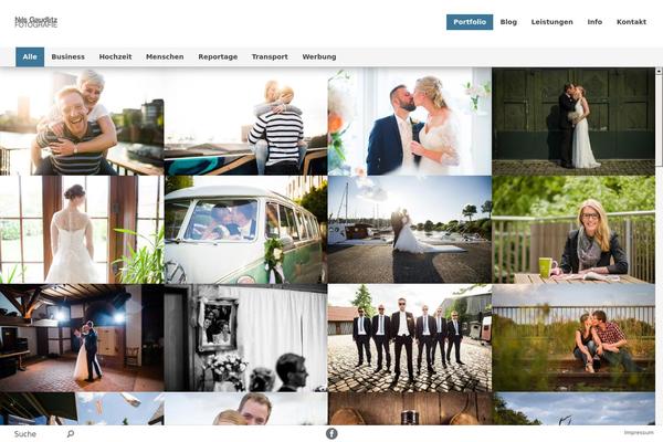 Agera theme site design template sample