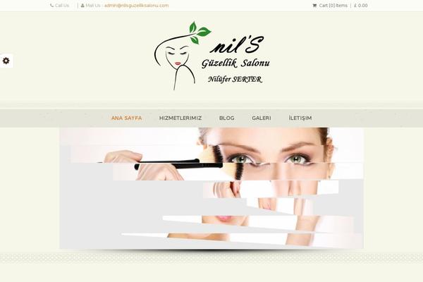 Dream Spa theme site design template sample