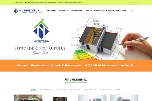 Structure theme site design template sample