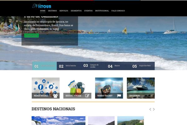 Westand theme site design template sample