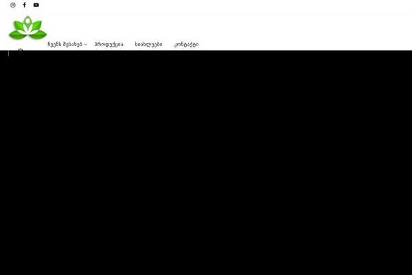 Mgana theme site design template sample