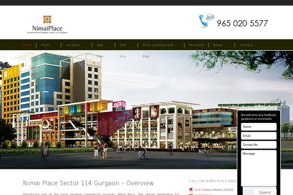 Nevada theme site design template sample