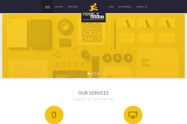 Renovation website example screenshot