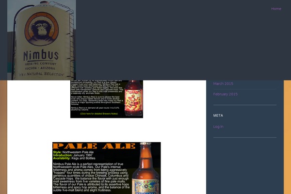 nimbusbeer.com site used Wp-bootstrap-starter-child-master