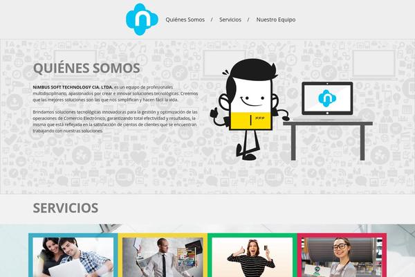 Site using Parallax-backgrounds-for-vc plugin