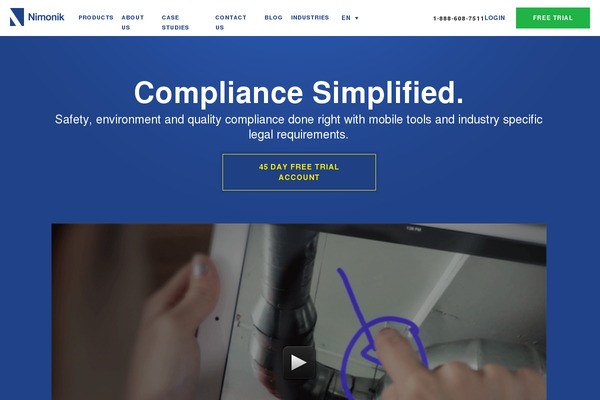 nimonik.com site used Nimonik