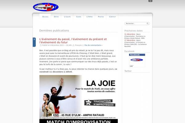 dfBlog theme site design template sample