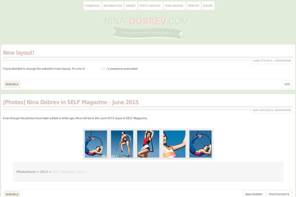 nina-central.org site used Ndobrev