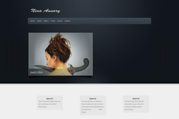 ninaansary.com site used Nina-ansary