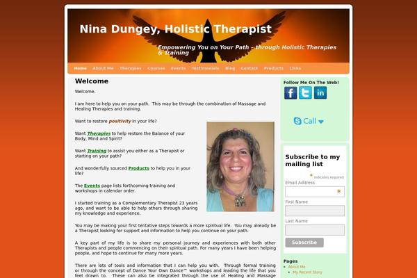 Weaver theme site design template sample