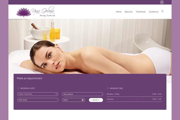 HealthCenter theme site design template sample