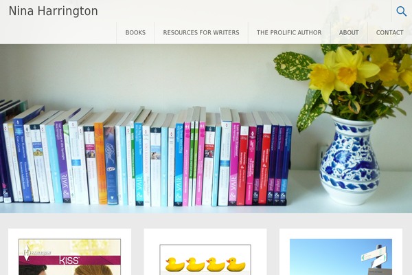 Radiate theme site design template sample