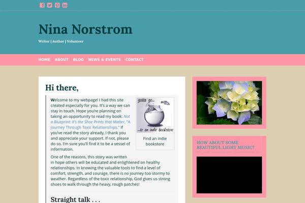 Solon theme site design template sample