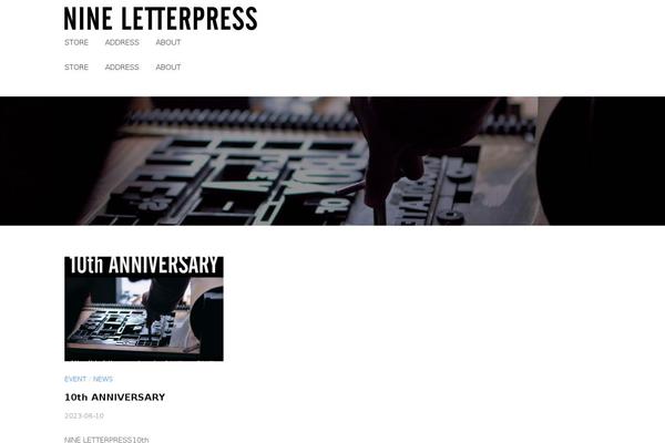 Businesspress theme site design template sample
