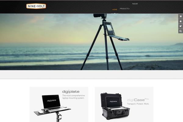 Forte theme site design template sample