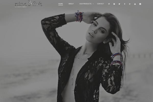 ROSA theme site design template sample