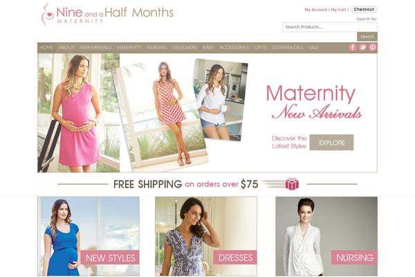 Enterprise Pro theme site design template sample