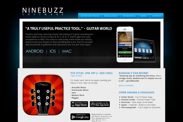 Incolor theme site design template sample